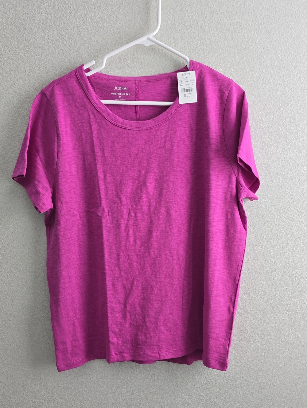10/3 JCREW girlfriend COTTON TEE
